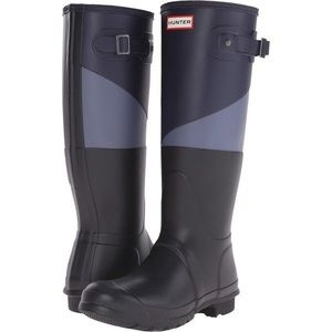 Original Tall Asymmetric Colorblock Rain Boot